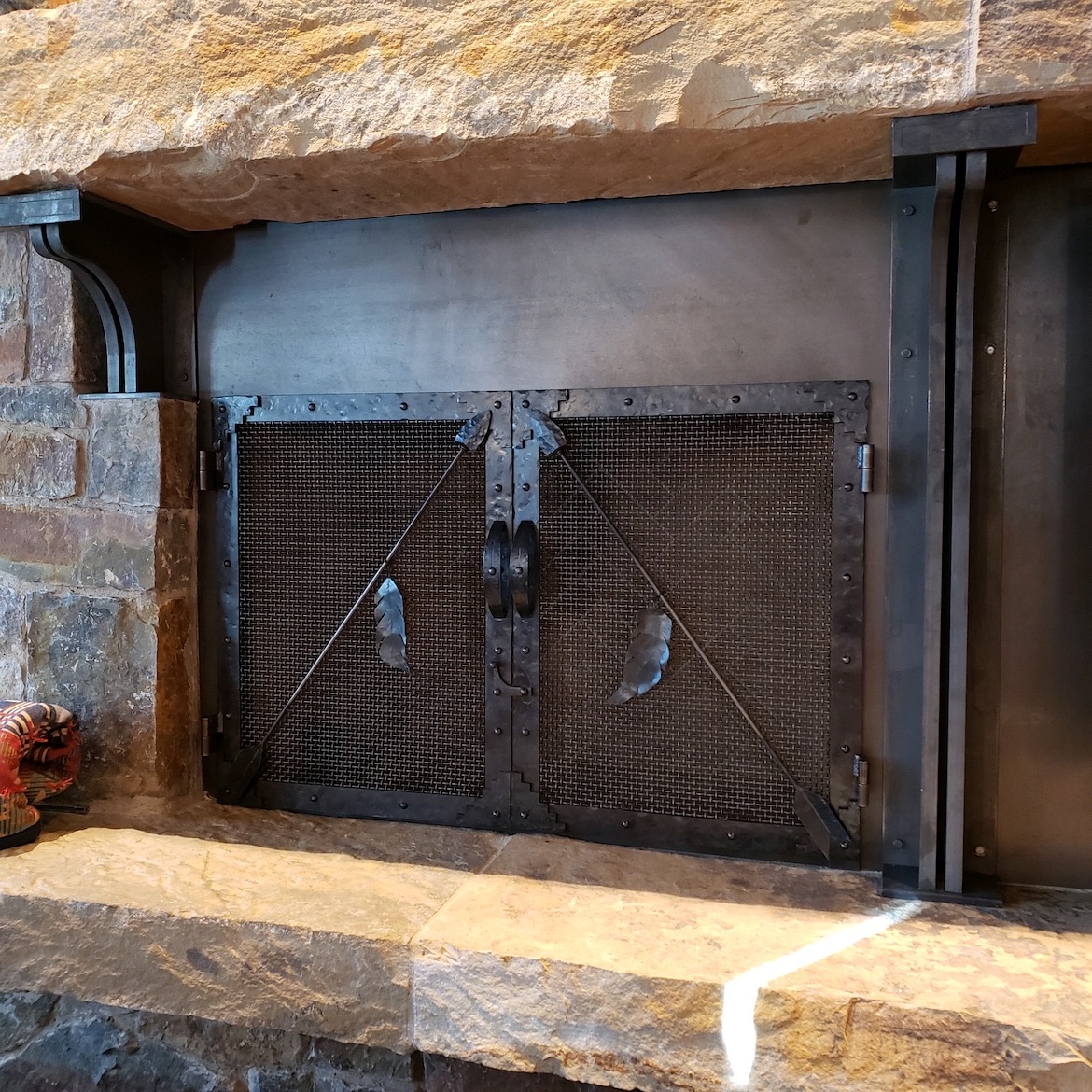 ALB Forged Fireplace Doors